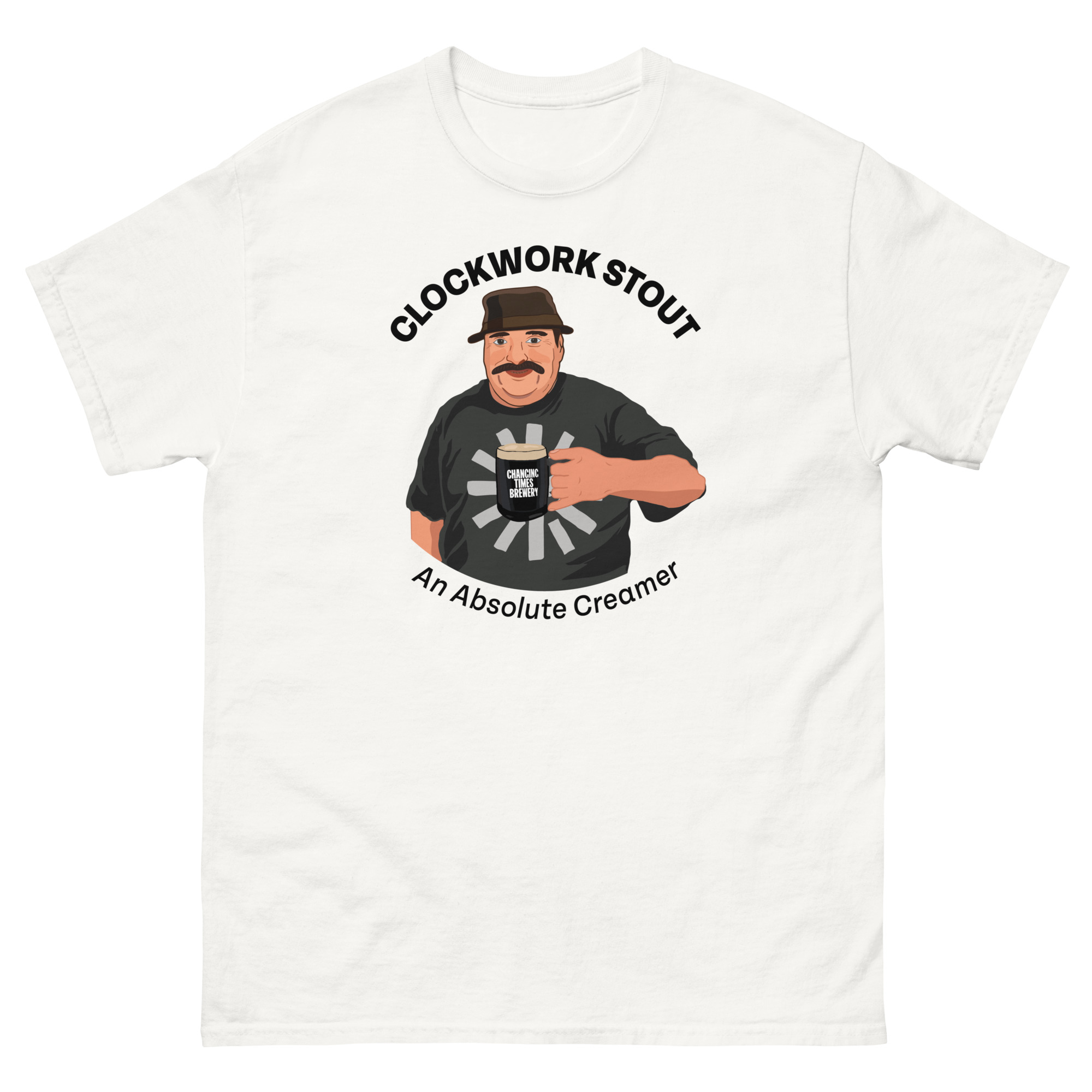 Clockwork Stout Absolute Creamer T Shirt - Light